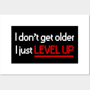 Level Up Posters and Art